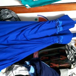 Blue Snow Ball Dress